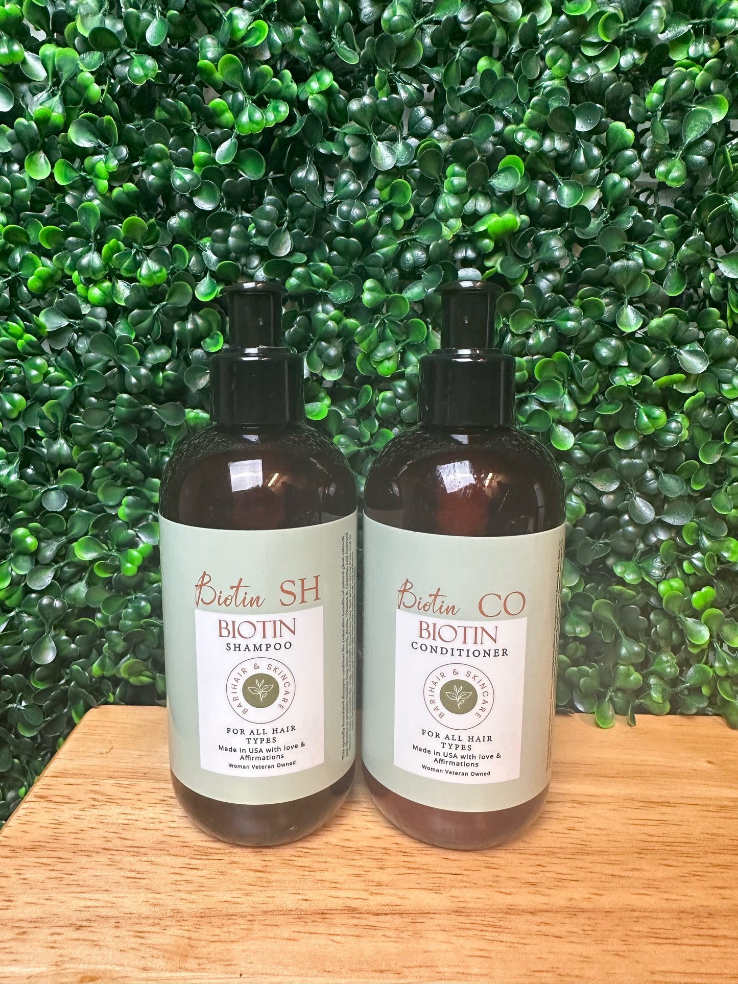 Biotin Shampoo & Biotin Conditioner Duo Kit
